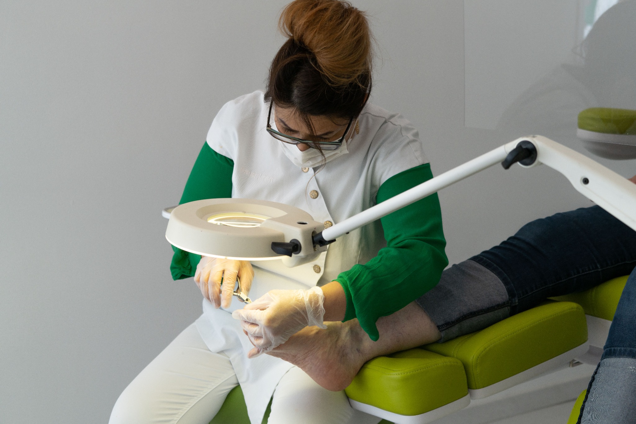 Clinical chiropody treatment